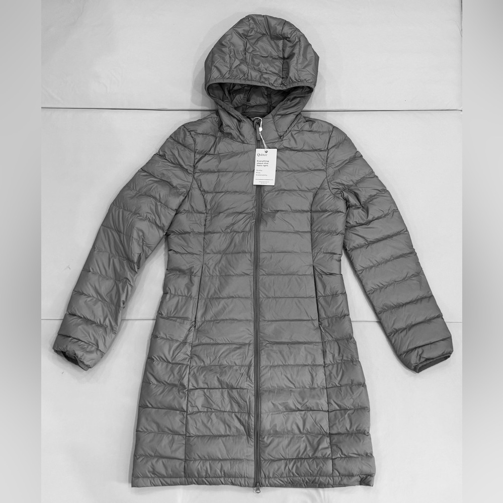 Quince Gray Puffer Jacket